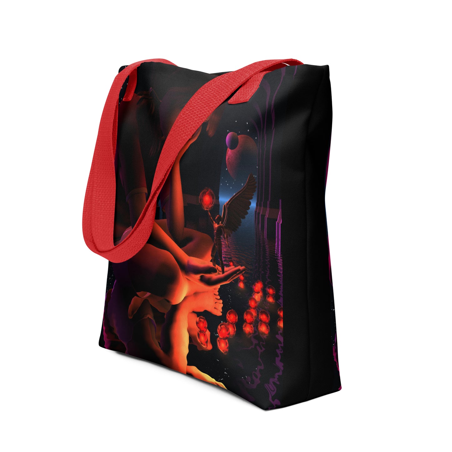 Cupid Visitation - Tote bag