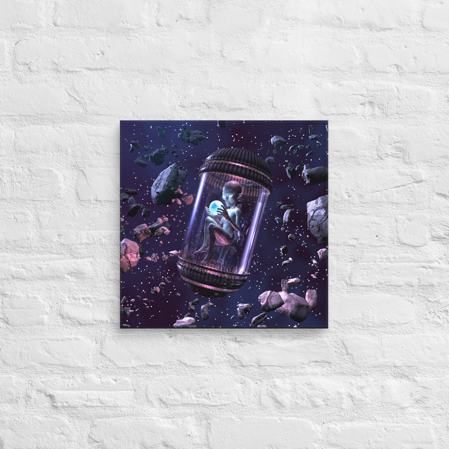 Cosmic Refugee - Canvas