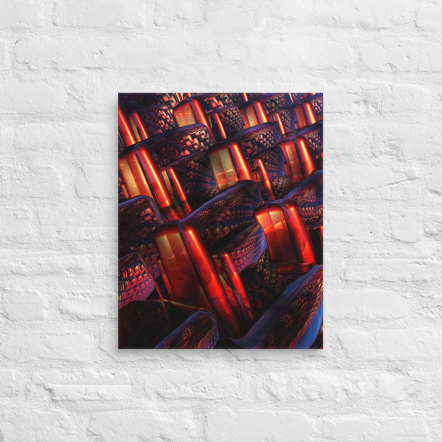 Abstract Tiles - Canvas