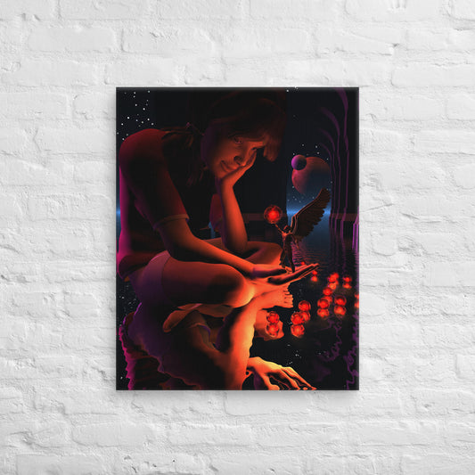 Cupid Visitations - Canvas
