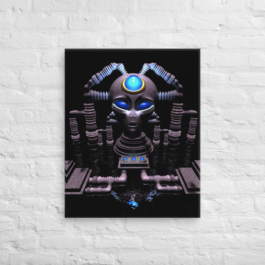 Electric Head - Canvas