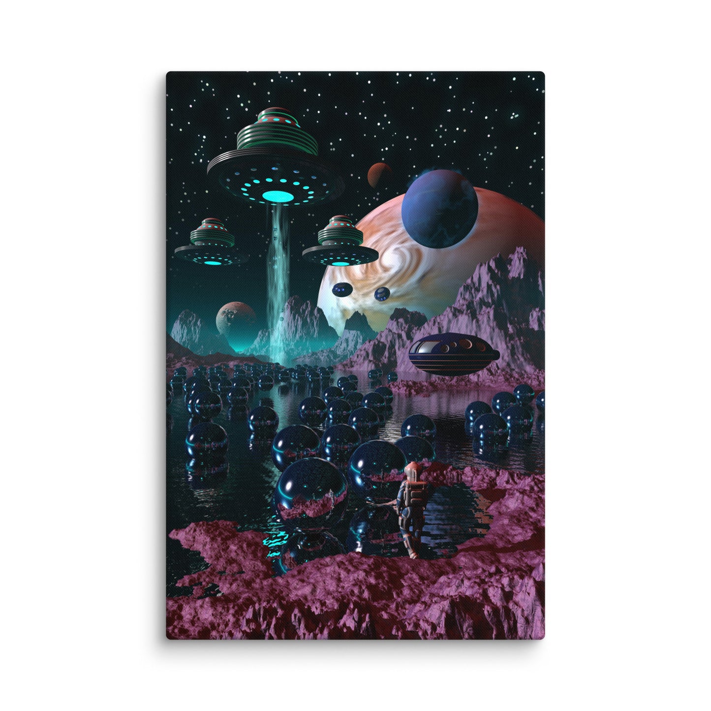 Abduction Vigil - Canvas