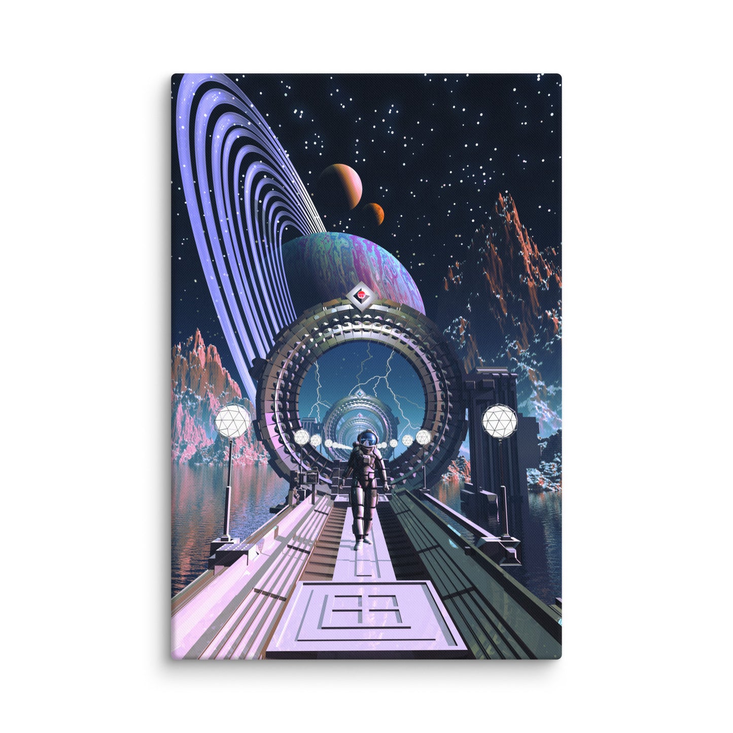 Offworld Visitation - Canvas
