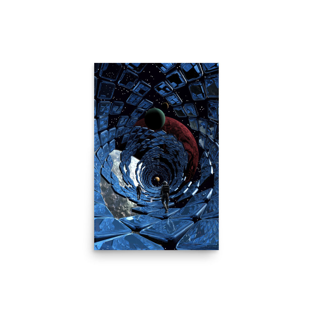 Entering the Wormhole - Poster