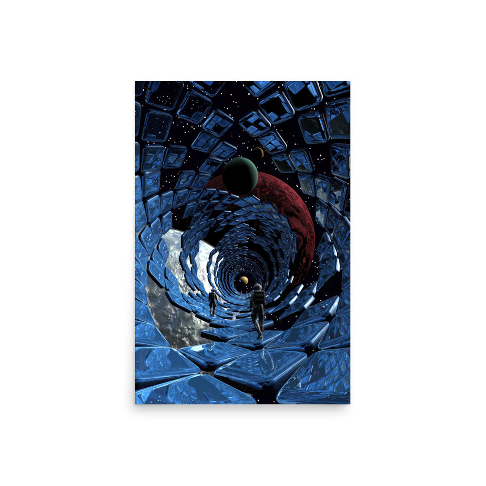 Entering the Wormhole - Poster