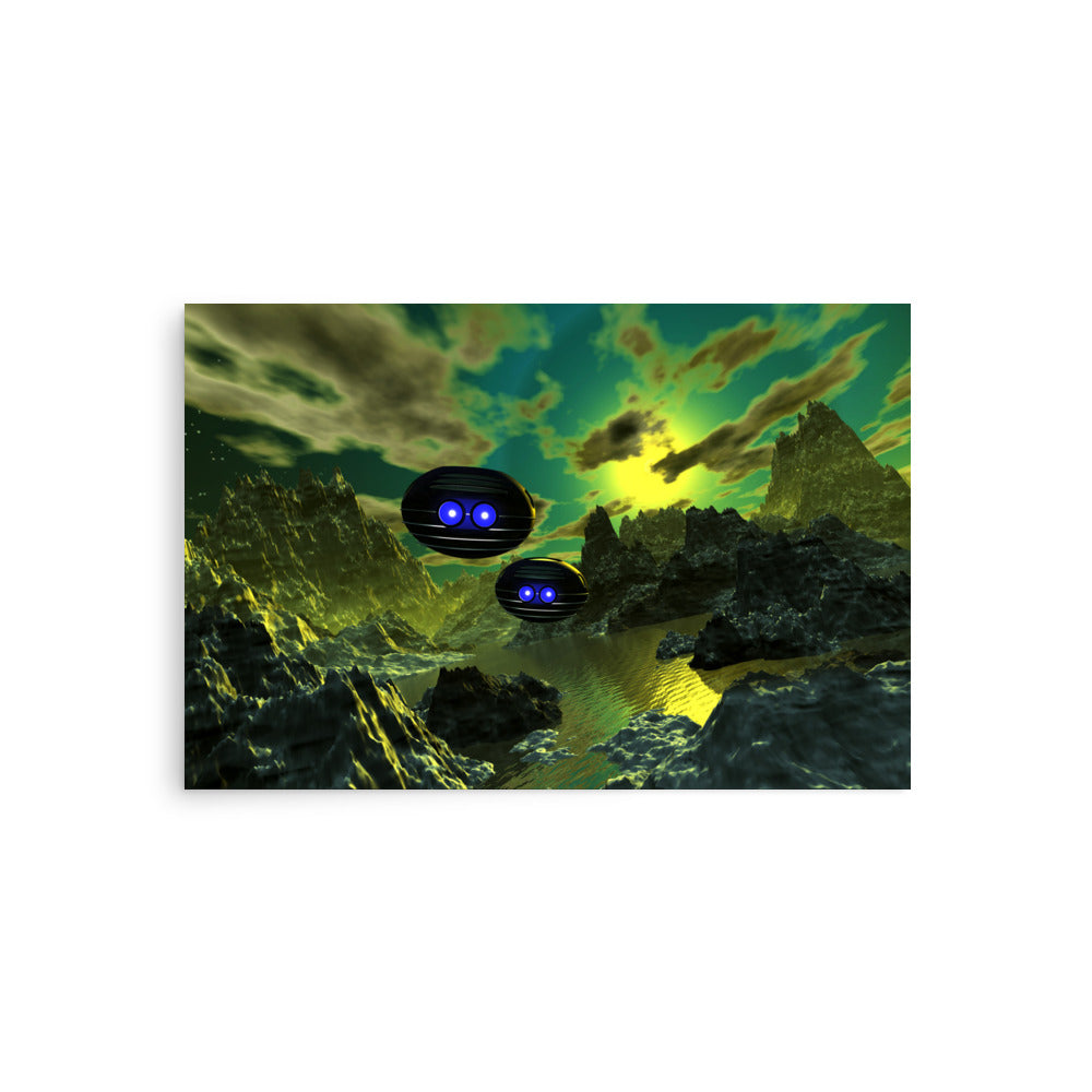 Returning to Earth - Poster