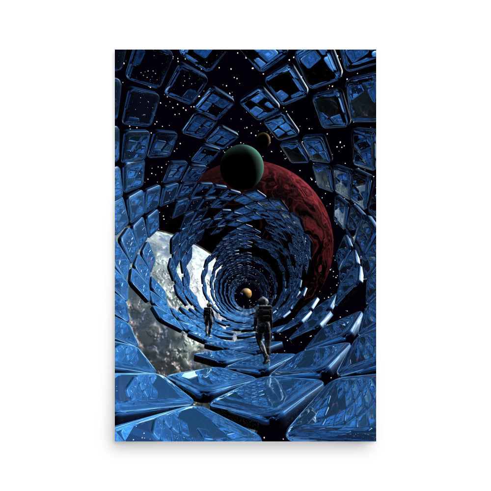 Entering the Wormhole - Poster