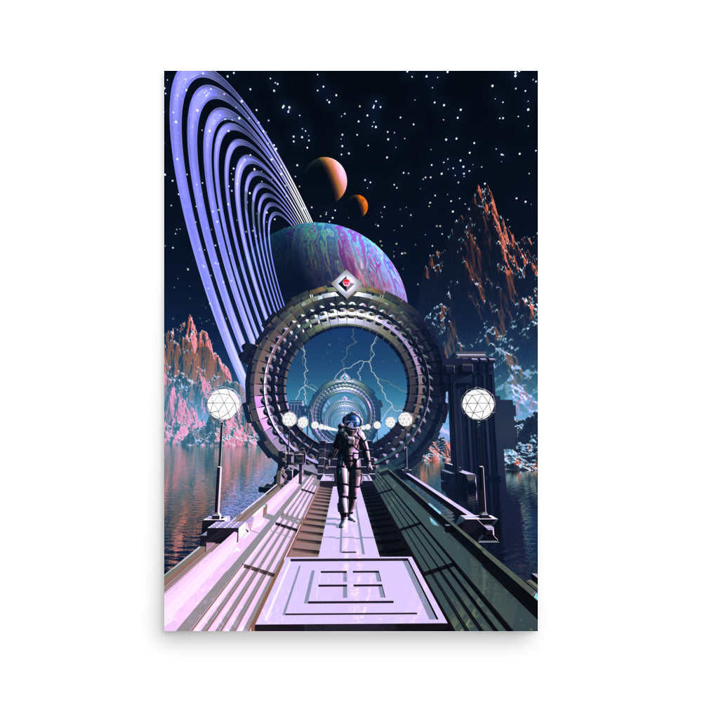 Offworld Visitation - Poster